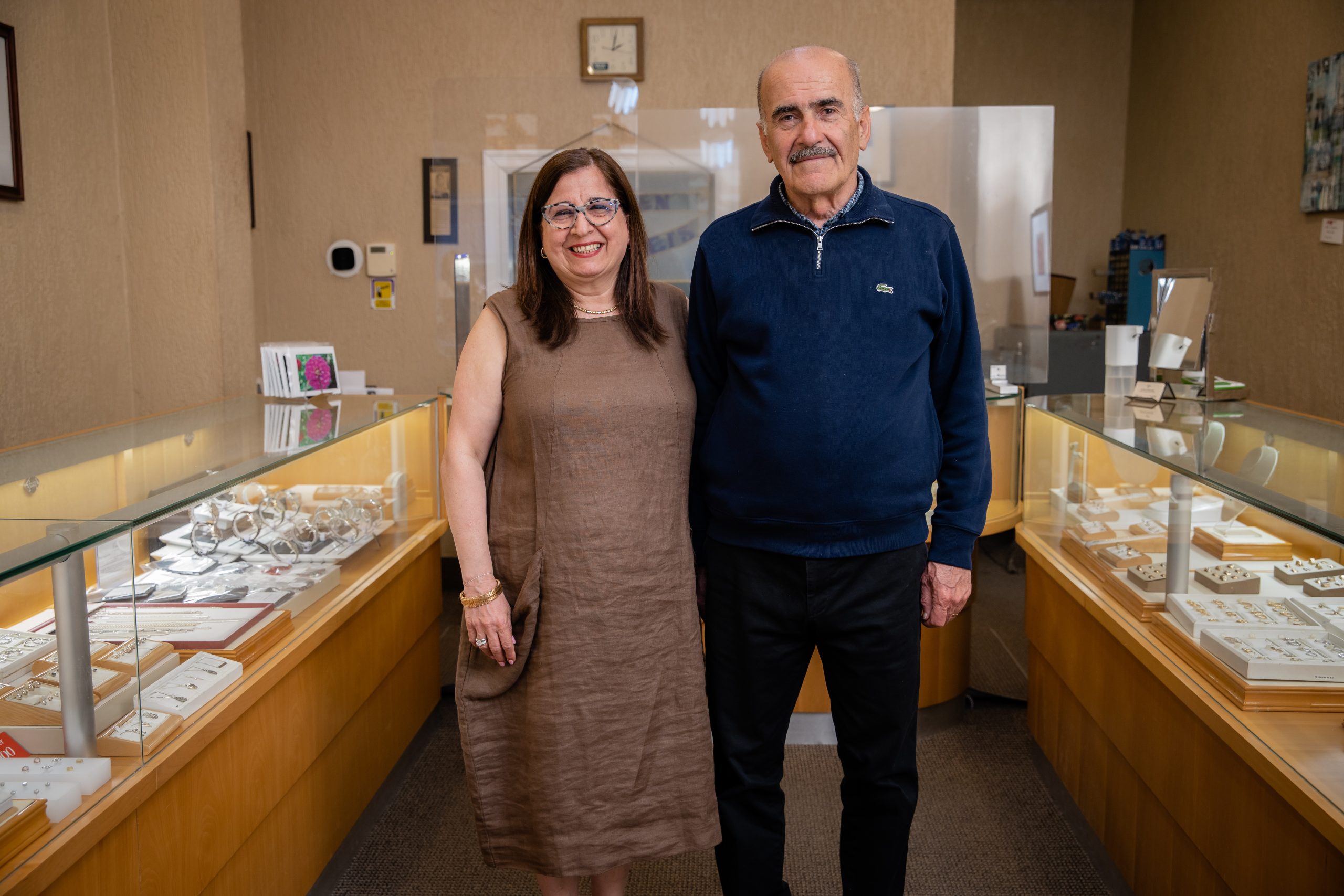 Hasmik and Garbis Haneshian working side by side for 32 years